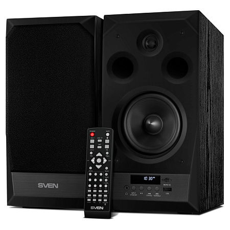 Speakers SVEN "MC-20" Black, 90w, Bluetooth, SD, USB Flash, Remote Control, FM, 3.5mm jack