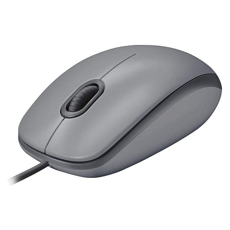 Mouse Logitech M110 Silent, 1000 dpi, 3 buttons, Ambidextrous, 85g., 1,8m, USB, Gray Mouse Logitech M110 Silent, 1000 dpi, 3 buttons, Ambidextrous, 85g., 1,8m, USB, Gray