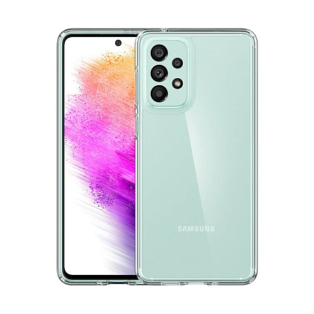 Helmet Case TPU Soft Samsung A73, Clear