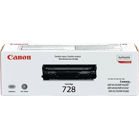 Laser Cartridge Canon 728, black