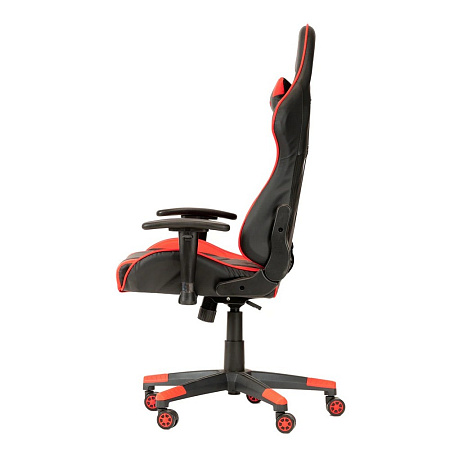 Gaming Chair Havit GC932, Headrest & Lumbar cushion, 2D Armrest, 166 degrees, Black/Red