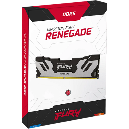 .16GB DDR5-6400MHz  Kingston FURY Renegade (KF564C32RS-16), CL32-39-39, 1.4V, Intel XMP 3.0, Silver