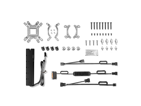 AIO Liquid Cooling Deepcool "GAMMAXX L240 ARGB" (≤30 dB(A), 69.34 CFM, 2x120mm, ARGB, 250W, 1330g)