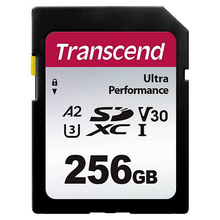 Карта памяти Transcend SDXC 340S, 256Гб (TS256GSDC340S)