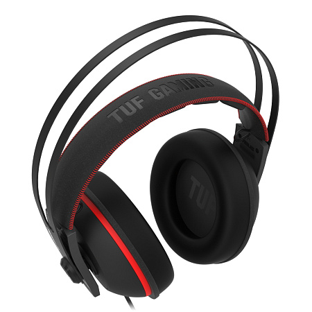 Игровая Гарнитура ASUS TUF Gaming H7 Core, Проводной аналоговый, Чёрный/Красный Игровая Гарнитура ASUS TUF Gaming H7 Core, Проводной аналоговый, Чёрный/Красный
