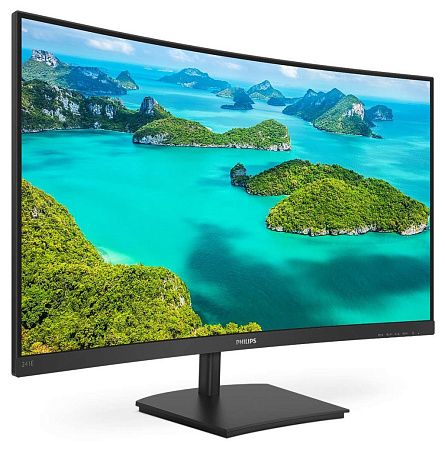 27" PHILIPS 271E1SCA, Black, Curved-VA, 1920x1080, 75Hz, FreeSync,4ms,250cd,50M:1,D-Sub+HDMI+Aux,Spk 27" PHILIPS 271E1SCA, Black, Curved-VA, 1920x1080, 75Hz, FreeSync,4ms,250cd,50M:1,D-Sub+HDMI+Aux,Spk