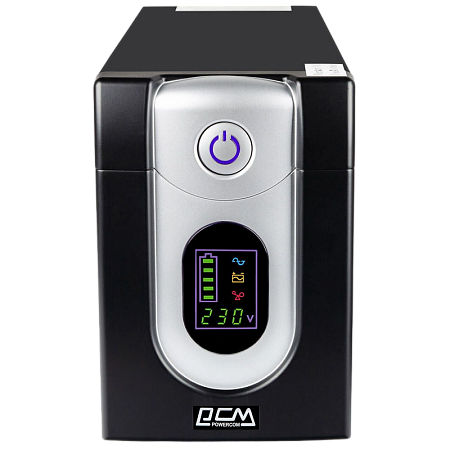 UPS PowerCom IMD-2000AP 2000VA/1200W Line Interactive, AVR, LCD, RJ45/RJ11, USB, 3xSchuko Sockets