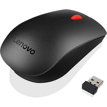 Lenovo Essential Wireless Combo Keyboard & Mouse, Wireless 2.4G, Russian/Cyrillic (4X30M39487)