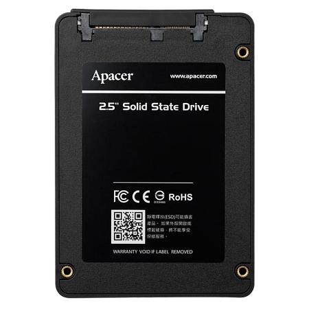 2.5" SATA SSD  480GB   Apacer "AS340" Panther [R/W:550/520MB/s, 97/30K IOPS, S11, BiCS], Retail
