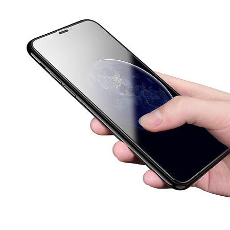 Helmet Diamond Glass 5D iPhone 11 Pro Max/Xs Max, Black