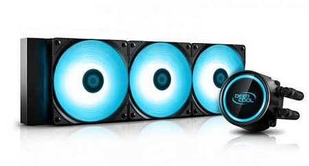 AIO Liquid Cooling Deepcool "GAMMAXX L360 ARGB" (≤30 dB(A), 69.34 CFM, 3x120mm, ARGB, 1696g)