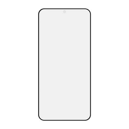 Uniq Glass Screen Protector Optix Vivid Clear for Samsung S25, Black