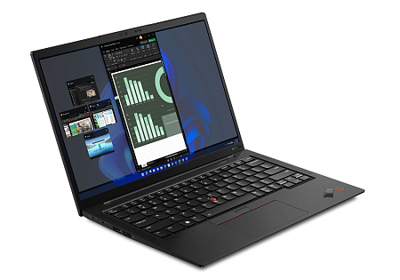 Ноутбук для бизнеса 14" Lenovo ThinkPad X1 Carbon Gen 10, Чёрный, Intel Core i7-1255U, 16Гб/512Гб, Windows 11 Pro