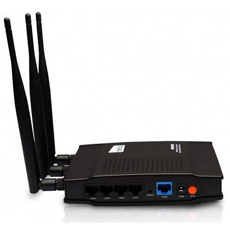 Wi-Fi N Netis Router, "WF2409D", 300Mbps, MIMO, 3x5dBi Detachable Antennas