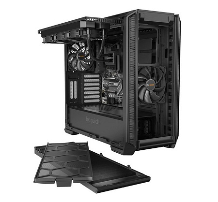 Case ATX be quiet! Silent Base 601, w/o PSU, 2x140mm, Fan controller, Insulation mats, TG, DF, 2xUSB