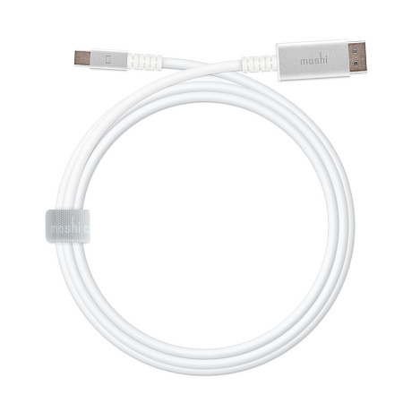 Cable MOSHI MiniDP to DP (4K@60) 1.5m, White
