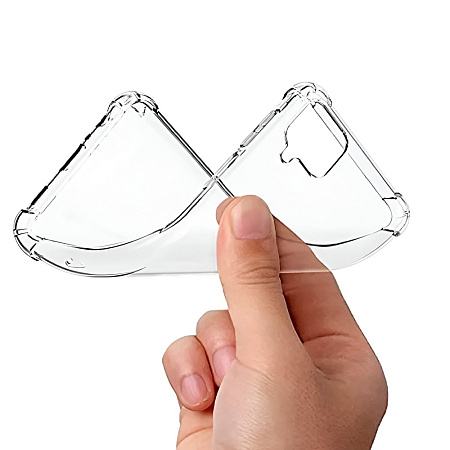 Helmet Case TPU Soft Samsung A22/M32, Clear