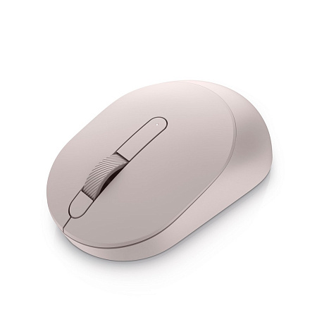 Wireless Mouse Dell MS3320W, Optical, 1000/1600/2400/4000 dpi, 3 buttons, 2.4 GHz/BT, 1xAA, Ash Pink