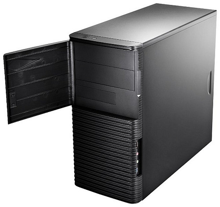 Case mATX Deepcool WAVE V2, w/o PSU, 0.5mm, USB3.0, USB2.0, 2x3.5", Black