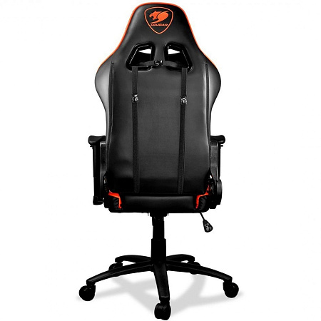 Gaming Chair Cougar ARMOR ONE Black/Orange, User max load up to 120kg / height 145-180cm