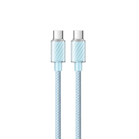 Mcdodo Cable Dichromatic Series Type-C to Type-C 5A 100W 1.2m, Blue Mcdodo Cable Dichromatic Series Type-C to Type-C 5A 100W 1.2m, Blue