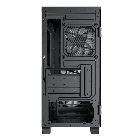 Case mATX GAMEMAX Aero Mini, w/o PSU, 0.6mm, 4x120mm ARGB, ARGB Hub, Front Mesh, Tempered Glass, DF,