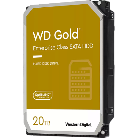 3.5" HDD 20.0TB-SATA-512MB Western Digital "Gold (WD202KRYZ)", Enterprise, CMR, 7200rpm, 2.5M (MTBF) 3.5" HDD 20.0TB-SATA-512MB Western Digital "Gold (WD202KRYZ)", Enterprise, CMR, 7200rpm, 2.5M (MTBF)
