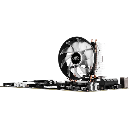 AC Deepcool "GAMMAXX 300R" (17.8-21dBA, 55.50CFM,120mm, Red LED, PWM, 130W, 429g.) AC Deepcool "GAMMAXX 300R" (17.8-21dBA, 55.50CFM,120mm, Red LED, PWM, 130W, 429g.)