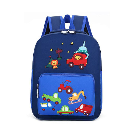 Kids Backpack Blue Car Kids Backpack Blue Car