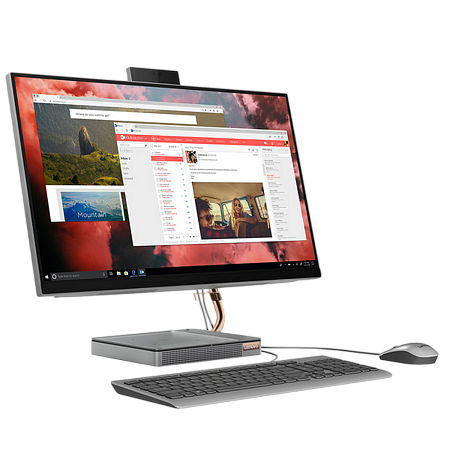 Lenovo AIO IdeaCentre 5 27IMB05 Grey (27" QHD IPS Core i7-10700T 2.0-4.5GHz, 16GB, 512GB, W10P)