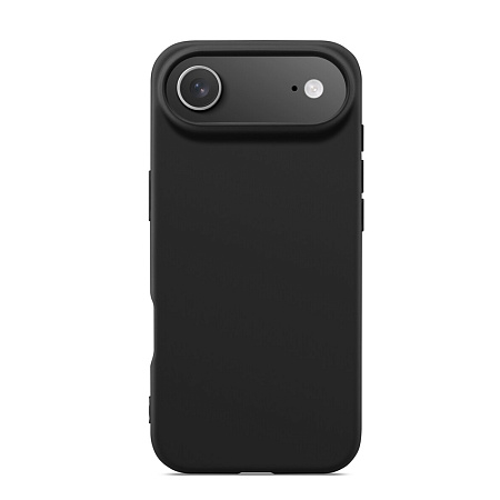 WOO Case Liquid Silicone iPhone 17 Air, Black WOO Case Liquid Silicone iPhone 17 Air, Black