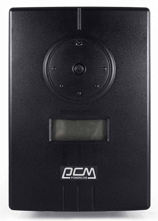 UPS PowerCom INF-1500 1500VA/1050W,24Vdc,15A max charge curr.,External Battery Only,2*Schuko Sockets