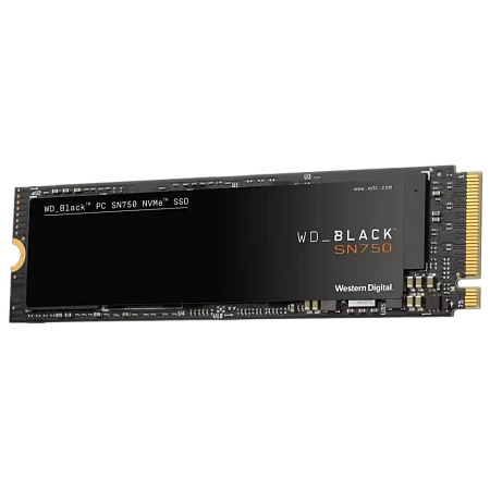 .M.2 NVMe SSD 1.0TB  WD Black SN750 [PCIe 3.0 x4, R/W:3470/3000MB/s, 515/560K IOPS, TLC BiCS3]