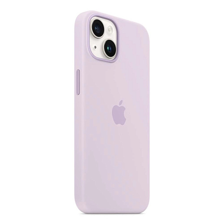 Case Original Silicone with MagSafe for iPhone 14, Lilac