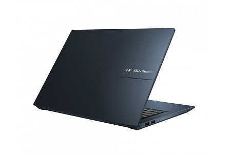 Ноутбук 14" ASUS Vivobook Pro 14 OLED M3401QA, Quiet Blue, AMD Ryzen 5 5600H, 8Гб/256Гб, Без ОС