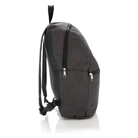 Backpack Classic two tone, anti-theft, P760.029 for City Bags, Dark Grey