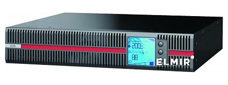 UPS PowerCom MRT-1500, Rack&Tower, 1500VA/1500W, Online, LCD, USB,SNMP SLOT, Ex.Batt. Con., 2xSchuko