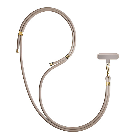 WOO Lanyard Long Strap, Beige