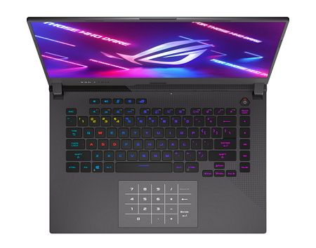 Игровой ноутбук 15,6" ASUS ROG Strix G15 G513RC, Eclipse Gray, AMD Ryzen 7 6800H, 16Гб/512Гб, Без ОС Игровой ноутбук 15,6" ASUS ROG Strix G15 G513RC, Eclipse Gray, AMD Ryzen 7 6800H, 16Гб/512Гб, Без ОС