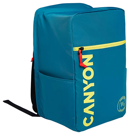 Backpack Canyon CSZ-02, for Laptop 15,6", For low-cost airlines, 20L,Anti-theft hidden zipper, Green Backpack Canyon CSZ-02, for Laptop 15,6", For low-cost airlines, 20L,Anti-theft hidden zipper, Green
