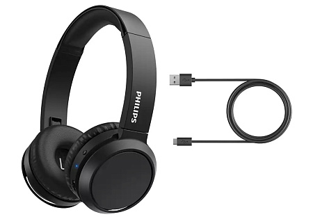 Bluetooth headphones Philips TAH4205BK/00, Black