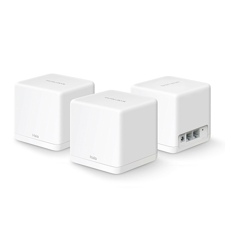 Whole-Home Mesh Dual Band Wi-Fi AC System MERCUSYS, "Halo H30G(3-pack)", 1300Mbps,MU-MIMO,Gbit Ports
