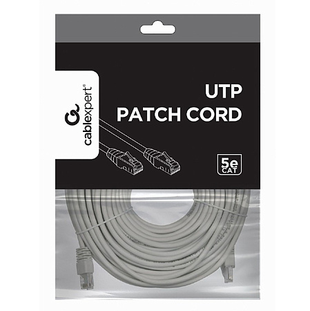 30m, Patch Cord, PP12-30M, Cat.5E, Cablexpert, molded strain relief 50u" plugs