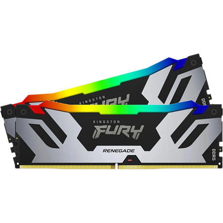 .64GB DDR5-6000MHz  Kingston FURY Renegade RGB (Kit of 2x32GB) (KF560C32RSAK2-64), CL32-38, 1.35V