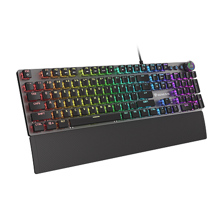 Genesis Mechanical Keyboard Thor 380 RGB, US Layout, RGB Backlight, Blue Outemu Switch Genesis Mechanical Keyboard Thor 380 RGB, US Layout, RGB Backlight, Blue Outemu Switch