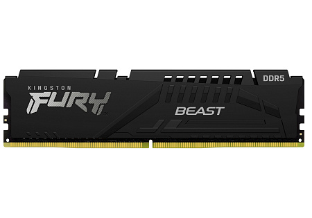 .32GB DDR5-6000MHz  Kingston FURY Beast (Kit of 2x16GB)  (KF560C40BBK2-32), CL40-40-40, 1.35V, Black
