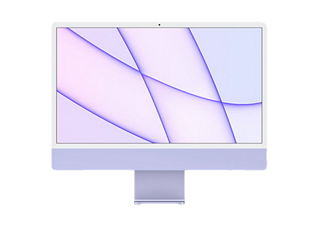 Моноблок Apple iMac A2438, M1 with 8-core CPU and 8-core GPU, 16ГБ/512Гб, macOS Big Sur, Purple
