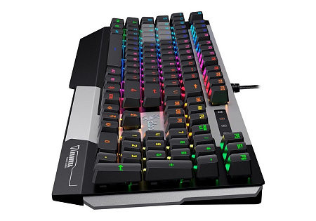 Gaming Keyboard Bloody B865R, Mechanical, Optical Linear SW, 8 ABS Keycaps, Fn keys, Spill-Resistant Gaming Keyboard Bloody B865R, Mechanical, Optical Linear SW, 8 ABS Keycaps, Fn keys, Spill-Resistant