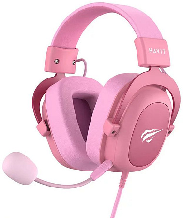 Gaming Headset Havit H2002d, 53mm driver, 20-20kHz, 64 Ohm, 110dB, Detachable Mic, Leather Earmuffs, Gaming Headset Havit H2002d, 53mm driver, 20-20kHz, 64 Ohm, 110dB, Detachable Mic, Leather Earmuffs,