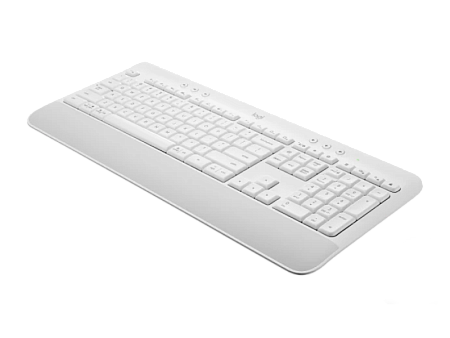 Wireless Keyboard Logitech K650, Media controls, F-keys, Spill-resistant, Palm rest, 2xAA, 2.4Ghz+BT